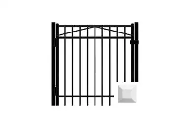 Avant Series - C1 Traditional Straight Picket With Finials Gate