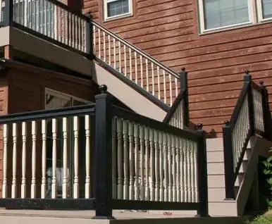 3000 Series - Model Stair Boxed Railing Section