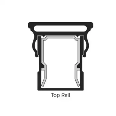 American Series - Square Stair Top Rail