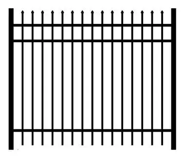 Reliant Series - A1 Traditional  Straight Picket Section