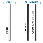 200 Series - Stair Model Square PVC Spindles