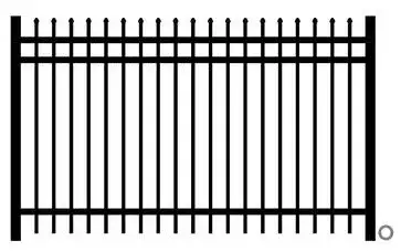 Avant Series - A1 Traditional  Straight Picket Section