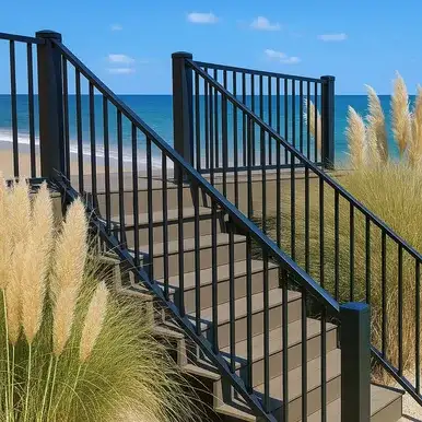 Tuscany Series - Stair Aluminum Fence Section