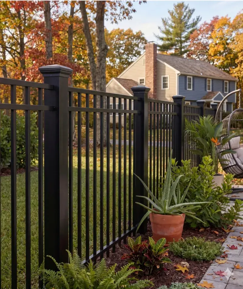Aluminum fence