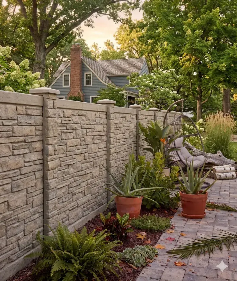 Molded fence