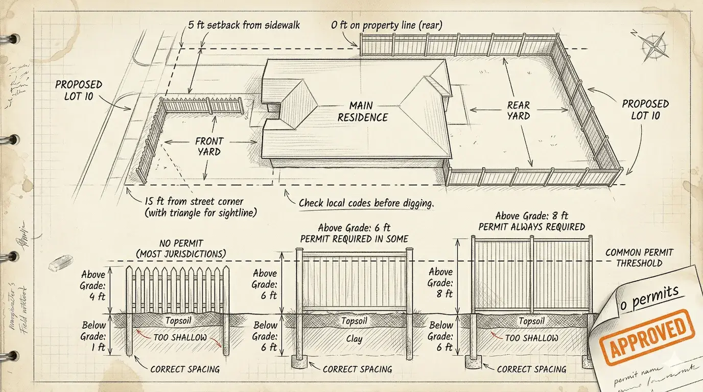 Fence Permit Requirements: When You Need One and How to Get It
