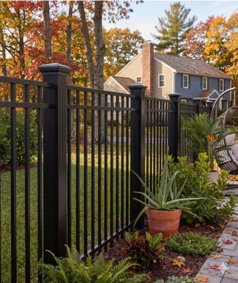 Aluminum fence