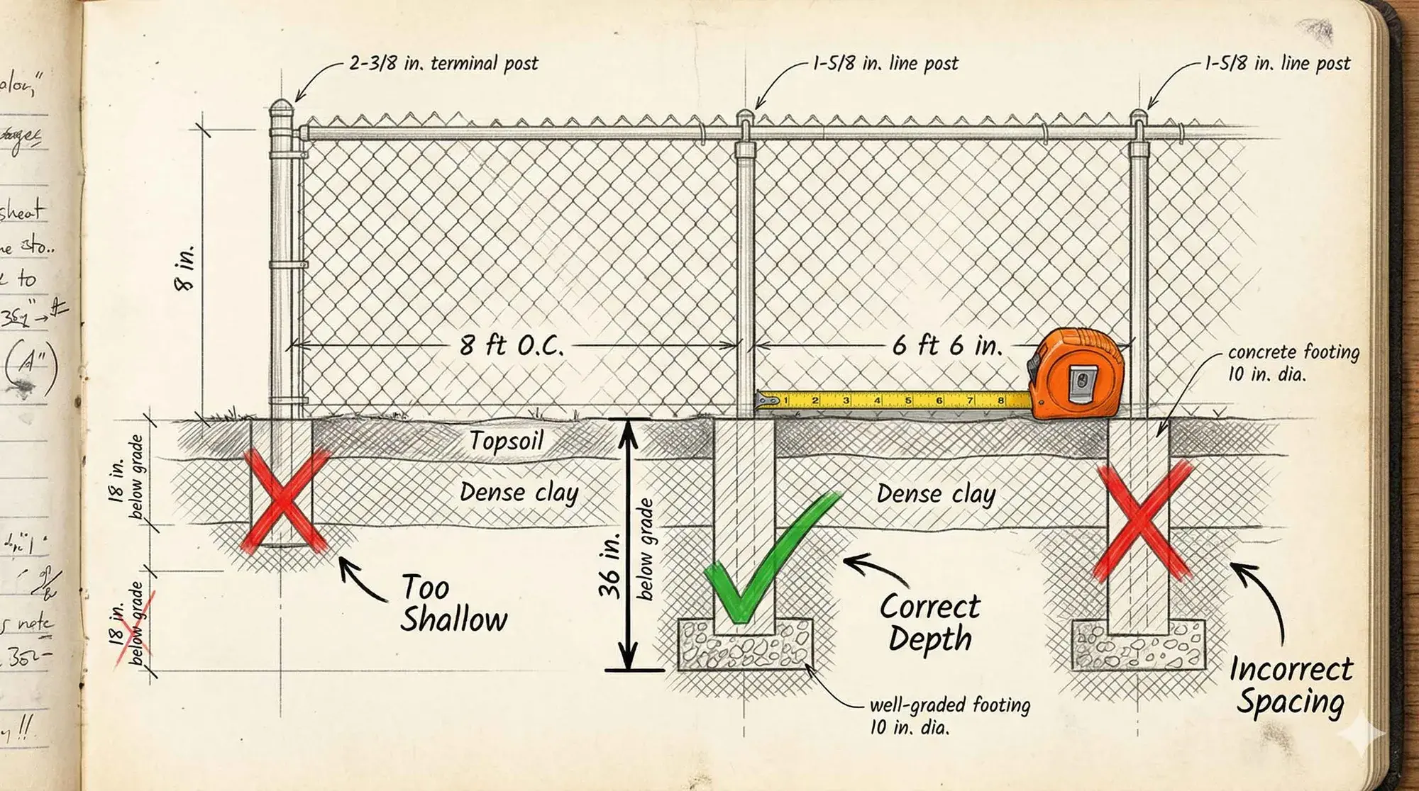Fence Post Spacing: The Complete Guide for Contractors
