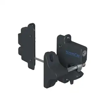 Keystone Advantage Latch - Two-Sided Lockable Keyed Alike