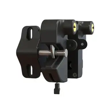 KEYSTONE TRAVERSE ORNAMENTAL ALUMINUM LATCH