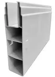 Slotted Deco Rail (Haven)