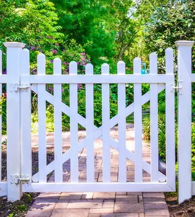 American Classic - Scalloped - Single Drive Gate