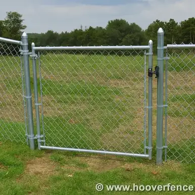 Residential Chain Link Single Walk Gate Galvanized