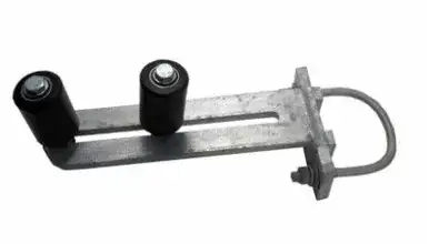 4" Bottom Gate Guide Assembly Roller HDG