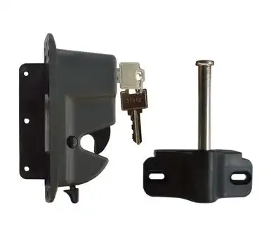 Keystone Advantage Latch - One-Sided, Key Lockable, Nylon