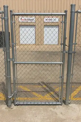 Industrial Chain Link Single Walk Gate