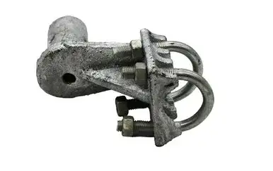 180 Degree Hinge Adapter - 1 5/8"or 2" - Malleable