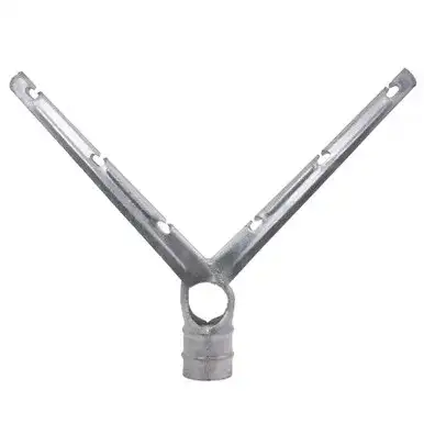 Barb Arm – 6 Wire – Galvanized