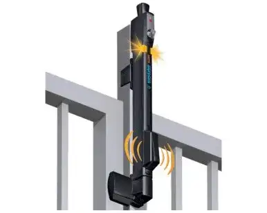 MAGNALATCH® ALERT TOP PULL with ALARM AND LIGHT