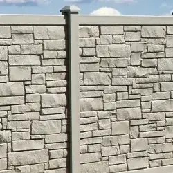 Allegheny Ecostone - Fence Panel