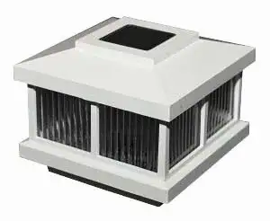 Low Voltage Cambridge Light Post Cap