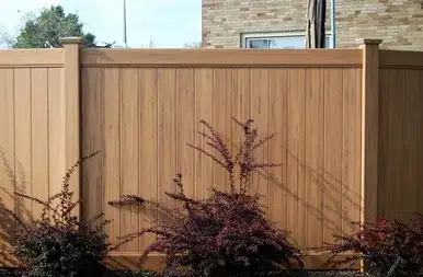 Newbury Privacy Fence - Smooth Woodgrain