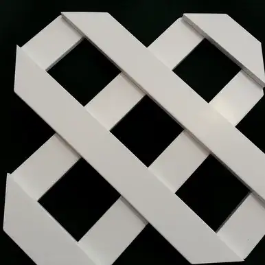 Heavy Glue 1 7/8" Diagonal Lattice Durashell